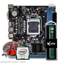 Kit Upgrade 1155 Placa Mae 1155 + Processador I5 3470 + DDR3 8Gb + Cooler