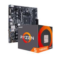 Kit upgrade amd ryzen 5 4500, placa mãe a520m, neologic - nli84049