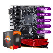 Kit Upgrade AMD Ryzen 5 5600X + B450M + 16GB DDR4