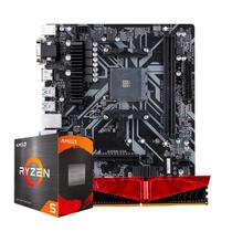 Kit Upgrade AMD Ryzen 5 5600X + B450M + 8GB DDR4