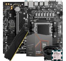 Kit Upgrade Amd Ryzen 5 8500g + A620m-e Ddr5 + 16gb 5200mhz Preto