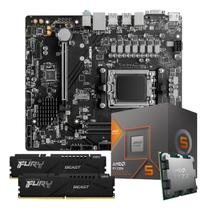 Kit Upgrade Amd Ryzen 5 8500g + Placa A620m Ddr5 + 32gb Ddr5