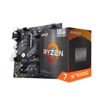 Kit upgrade amd ryzen 7 5700g, placa mãe a520m-e , neologic - nli84114