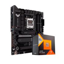Kit Upgrade AMD Ryzen 7 7800X3D, Placa Mãe Asus TUF Gaming X670E-PLUS DDR5 - ALLIGATOR SHOP