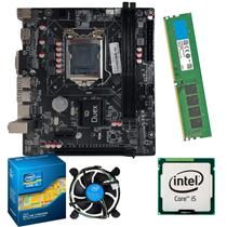 Kit Upgrade Computador Intel Core i5 Placa Mãe H61 Memoria Ram 8Gb Pc Home Office Kit Upgrade Computador Intel Core i5 Placa Mãe H61 Memoria Ram 8Gb Pc Home Office