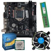 Kit Upgrade COmputador PC Intel Core I3 Placa Mãe H61 8Gb Memoria Ram Home Office
