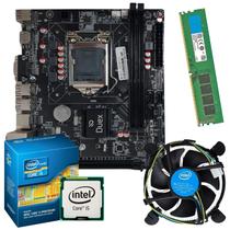Kit Upgrade Computador Placa Mãe H61 8Gb Memoria ram CPU Processador Intel i5 Pc Home Office Kit Upgrade Computador Placa Mãe H61 8Gb Memoria ram CPU Processador Intel i5 Pc Home Office