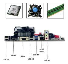 Kit Upgrade Core I3 + Placa Mãe Lga 1155 B75 4gb Ddr3