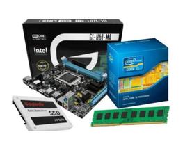 Kit Upgrade Core I5 + Placa Mãe + 8Gb Ddr3 + Ssd 240Gb