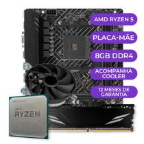 Kit Upgrade Gamer, AMD Ryzen 5 5600GT, A520M, 8GB DDR4