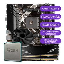 Kit Upgrade Gamer, AMD Ryzen 5 5600GT, B450M, 16GB