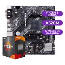 Kit Upgrade Gamer AMD Ryzen 5 5600X + A520M