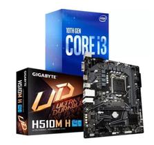 Kit Upgrade Gamer - Intel Core I3 10ºg+ GIGABYTE HD 510+ 8gb Ddr4 Gamer + SSD NVME 120GB