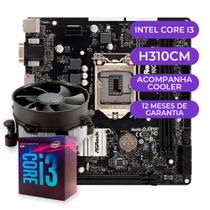 Kit Upgrade Gamer Intel Core i3-8100 + COOLER + PLACA MAE H310 - Mancer