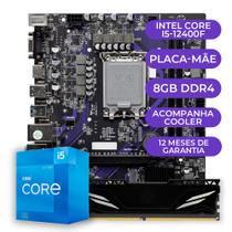 Kit Upgrade Gamer, Intel I5-12400F, H610M, 8GB DDR4