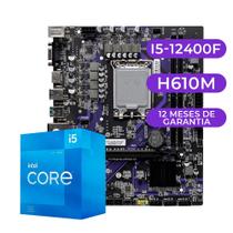 Kit Upgrade Gamer Intel i5-12400F + H610M