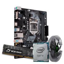 Kit Upgrade Intel Core i3 8100T + Asus Prime H310M-E R2.0/BR + Memória 8GB DDR4