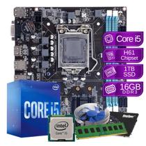 Kit Upgrade Intel Core i5 16gb 1tb ssd sata h61 - PC Master - PC MASTER
