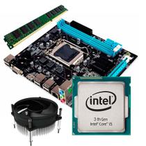 Kit Upgrade Intel Core I5 3470 2.9GHZ Placa Mãe H61 8GB Ram DDR3