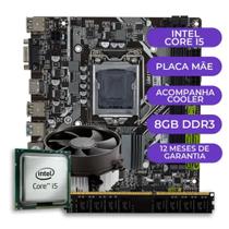 Kit Upgrade Intel Core I5 + Placa Mãe H61 + 8gb Ram