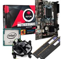 Kit Upgrade Intel Core I7 4770 Placa mãe H81 Memoria 16gb 1600mhz