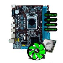 Kit Upgrade Intel I3 Segunda Placa Mãe H61 Ram 4GB DDR3