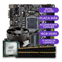 kit Upgrade, Intel i5-3470 + H61+ 16GB DDR3
