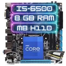 Kit Upgrade Intel I5 6500 + Placa Mãe Intel H110 + Ddr4 8gb
