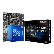 Kit Upgrade Intel i7 10700F / Placa Mãe Asus Prime H410M-E LGA 1200 DDR4