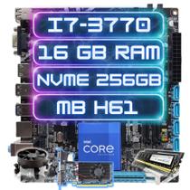 Kit Upgrade Intel I7-3770+h61 16gb Ddr3 + Nvme 256gb