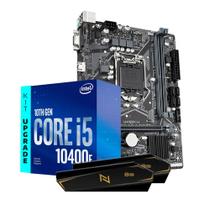 Kit Upgrade Neologic Nli83099 Intel Core I5-10400F 2.9Ghz, Placa Mae Gigabyte H410M-H Ultra Durable, Memoria Neologic 16Gb (2X8Gb) 3000Mhz - Nl8Gb