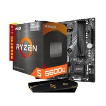 Kit upgrade neologic nli83439 amd ryzen 5 5600g, placa mae gigabyte am4 b550m aorus elite, memoria neologic 8gb 3000mhz - nl8gb