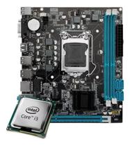 Kit Upgrade Para Pc Placa Mãe 1155 H61 + Processador I3-2100 - TWO BROTHERS INFO