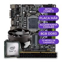 Kit Upgrade, Processador Intel Core i7-3770, placa mãe + 8GB de memória ram - Mancer
