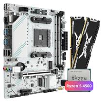 Kit Upgrade Quasar B550M com Ryzen 5 4500, 16GB (2x8GB) DDR4 3200MHz Kit Upgrade Quasar B550M com Ryzen 5 4500, 16GB (2x8GB) DDR4 3200MHz
