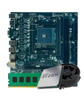 Kit upgrade ryzen 3 3200g oem + cooler amd + placa a320 + ddr4 8gb Kit upgrade ryzen 3 3200g oem + cooler amd + placa a320 + ddr4 8gb
