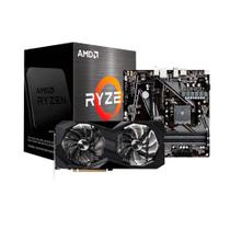 Kit Upgrade Ryzen 5 5500, Placa Mãe A520M, Placa de Video RX 6600 8GB, Neologic - NLI90458