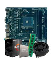 Kit upgrade ryzen 5 5600gt + cooler amd + placa a320 + ddr4 16gb Kit upgrade ryzen 5 5600gt + cooler amd + placa a320 + ddr4 16gb