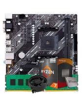 Kit upgrade ryzen 7 1700 + cooler amd + placa a320 + ddr4 16gb Kit upgrade ryzen 7 1700 + cooler amd + placa a320 + ddr4 16gb