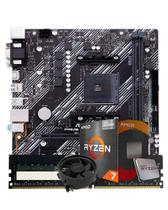 Kit upgrade ryzen 7 1700 + cooler amd + placa a320 + ddr4 8gb Kit upgrade ryzen 7 1700 + cooler amd + placa a320 + ddr4 8gb