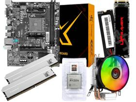 Kit Upgrade Ryzen 7 5700g A520 16gb Ddr4 3200mhz Nvme 512gb - Option Soluções