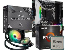Kit Upgrade Ryzen 7 5700x B450 Steel Legend Water Cooler