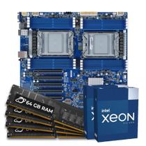 Kit Upgrade Servidor, 2x Intel Xeon Silver 4310 + Gigabyte MD72-HB3 + 256GB DDR4 ECC RDIMM (4x 64GB) - Oficina dos Bits