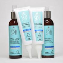 Kit Urbano Spa Blue Hair Therapy Antiqueda e Oleosidade