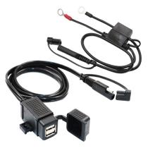 Kit USB duplo para motocicleta MOTOPOWER MP0609EA 3.1A à prova d'água