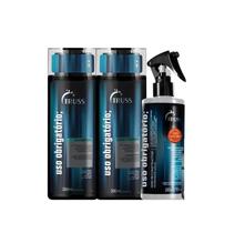 Kit Uso Obrigatório Shampoo + Condicionador + Spray