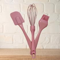 Kit Utensilhos de Cozinha de Silicone 3 Peças Kit Utensilhos de Cozinha de Silicone 3 Peças