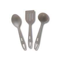 Kit Utensílio De Cozinha 3 Peças Fendi Em Nylon Resistente Kit Utensílio De Cozinha 3 Peças Fendi Em Nylon Resistente