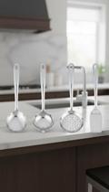 Kit Utensílios Cozinha Aço Inox 5 Peças Premium Kit Utensílios Cozinha Aço Inox 5 Peças Premium