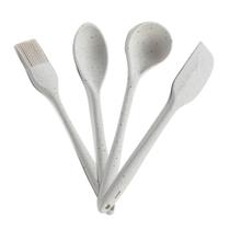 Kit Utensílios Cozinha Silicone Vanilla Flex 4 Peças Brinox Kit Utensílios Cozinha Silicone Vanilla Flex 4 Peças Brinox